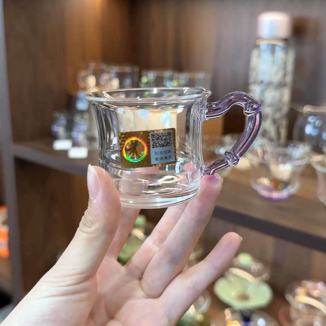 禾器君潋杯浅紫色