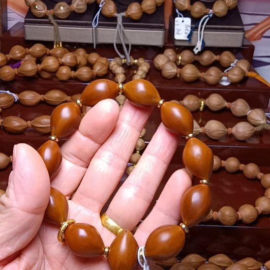 手串/手链橄榄核橄榄核手串1.6三花铁核精抛光