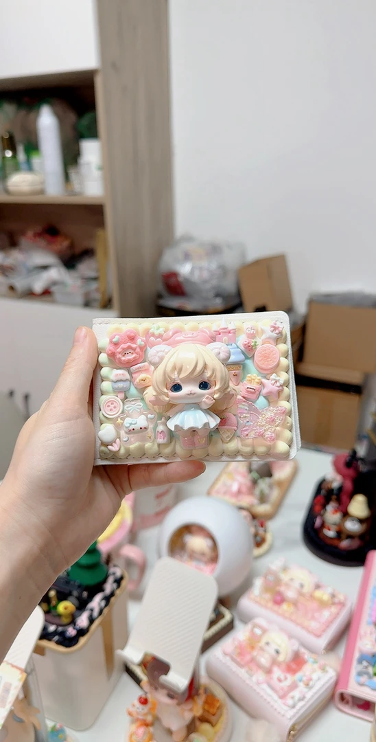 桃桃手工创意个性潮流 DIY创意奶油胶驾驶证