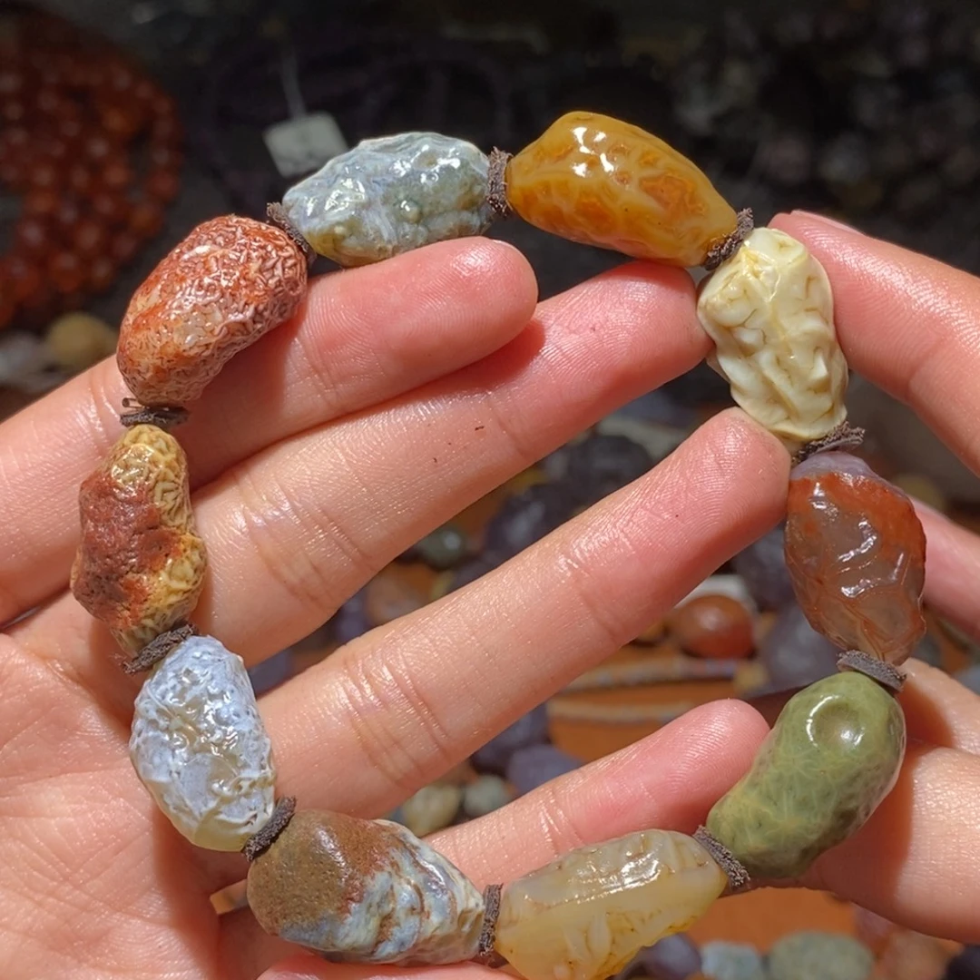 玛瑙/玉髓未镶嵌珠宝半成品