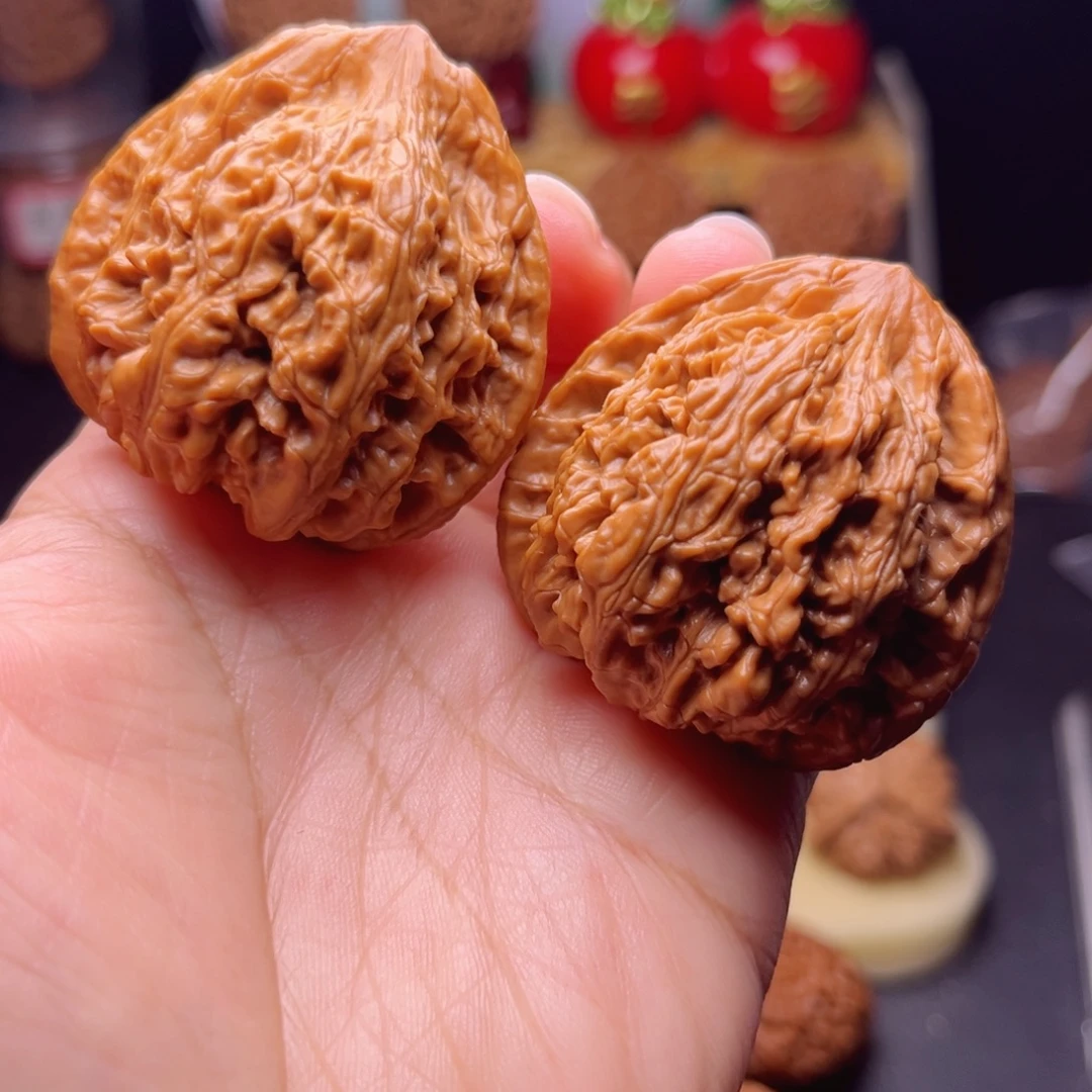 吊坠文玩核桃大三角形望月