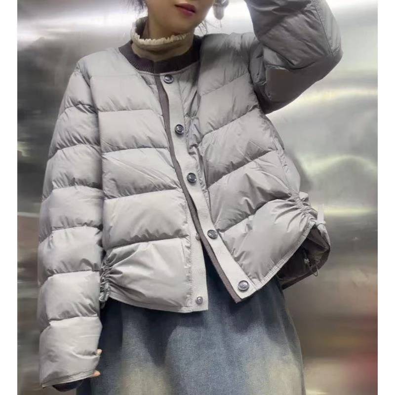 圆领百搭单色加厚外套738897