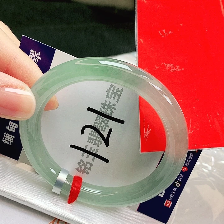 翡翠未镶嵌手镯缅甸天然a货翡翠手镯
