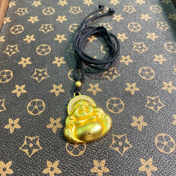 非金属珐琅吊坠 D1025古法新中式佛公吊坠