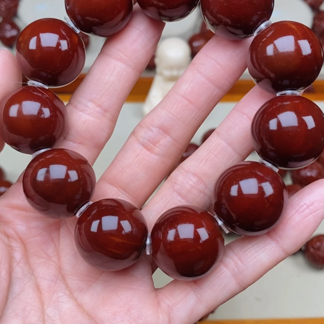 橄榄核吊坠泰**七光珠，