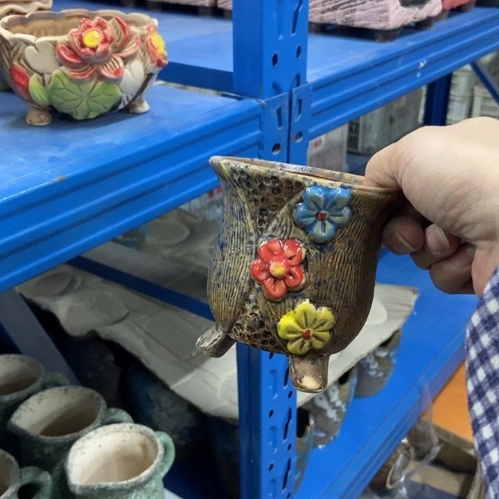 陶瓷花盆单场满9.9发10*10