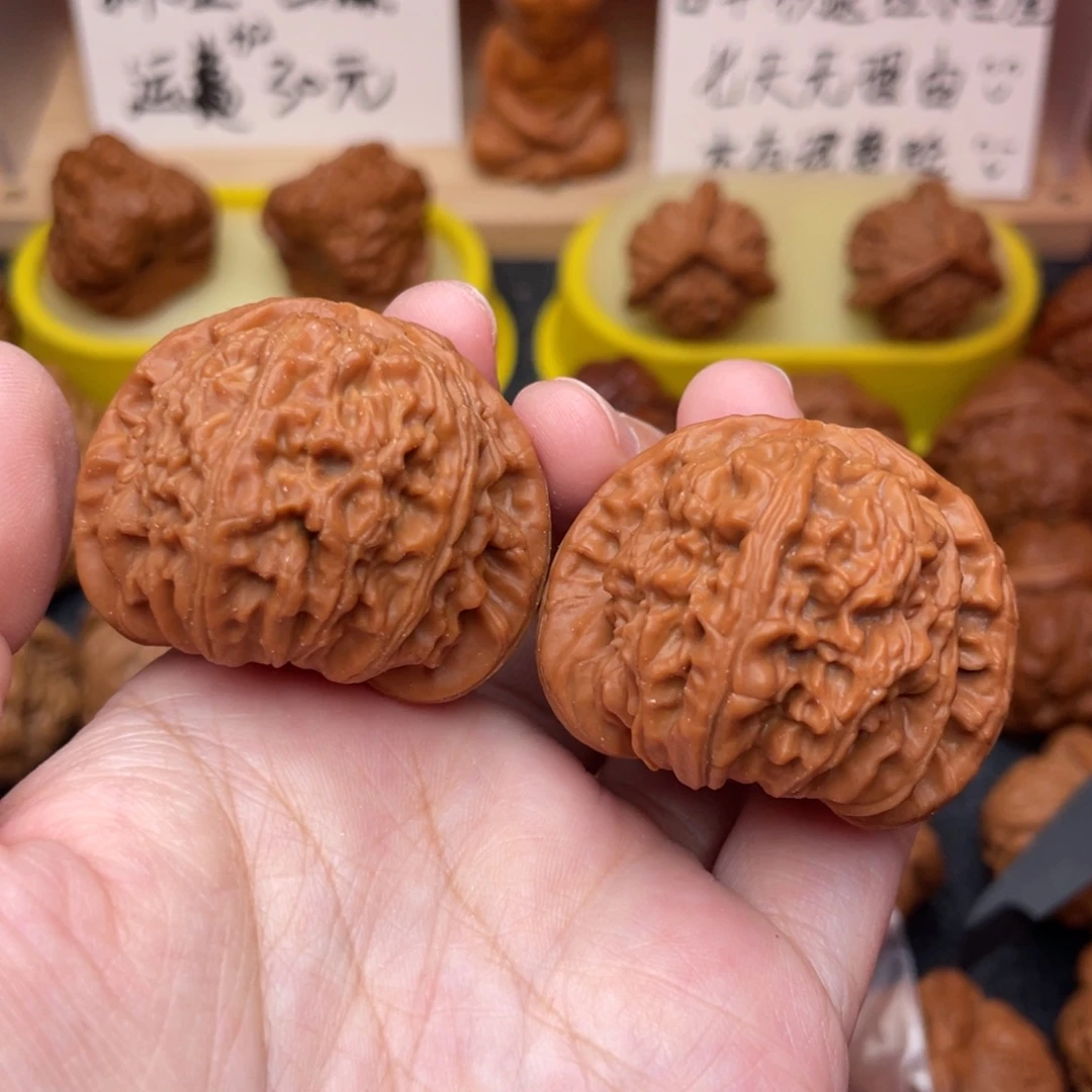 文玩核桃把件狮子41