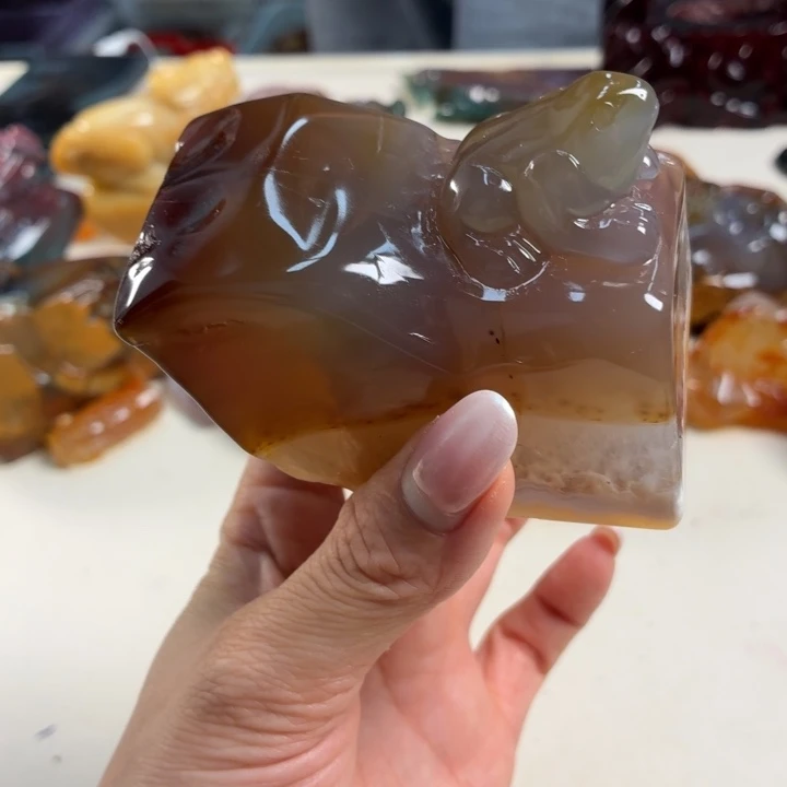 未镶嵌吊坠(不含链)玛瑙/玉髓