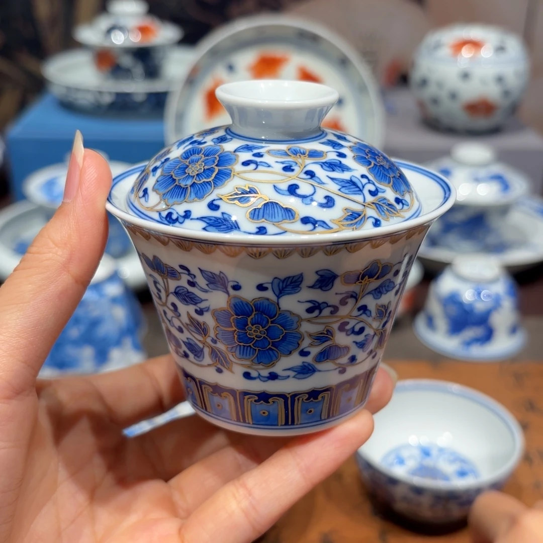 手工手绘陶瓷茶具