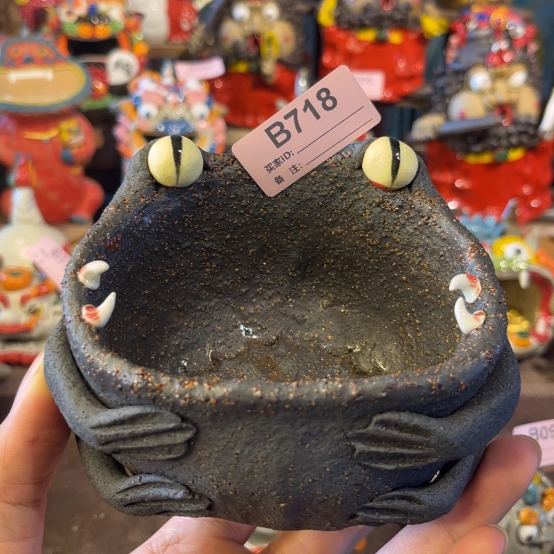 泥塑纯手工茶宠摆件