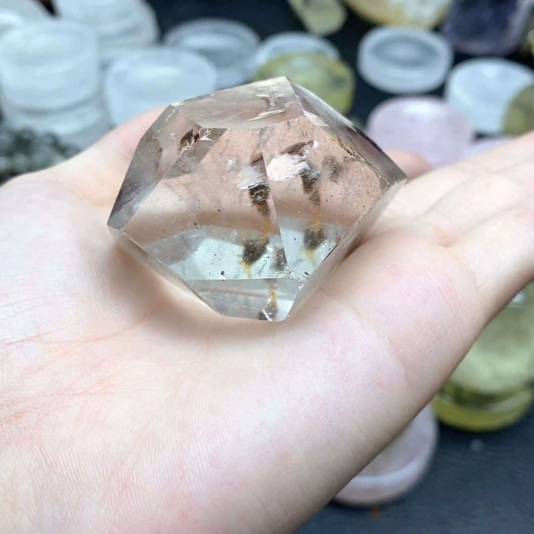 未镶嵌珠宝半成品水晶185水晶石