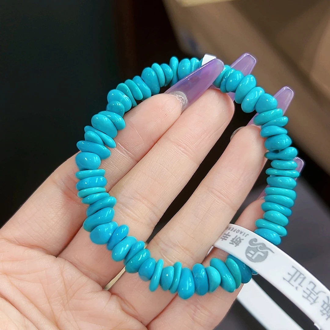 绿松石足铂镶嵌珠宝奇石