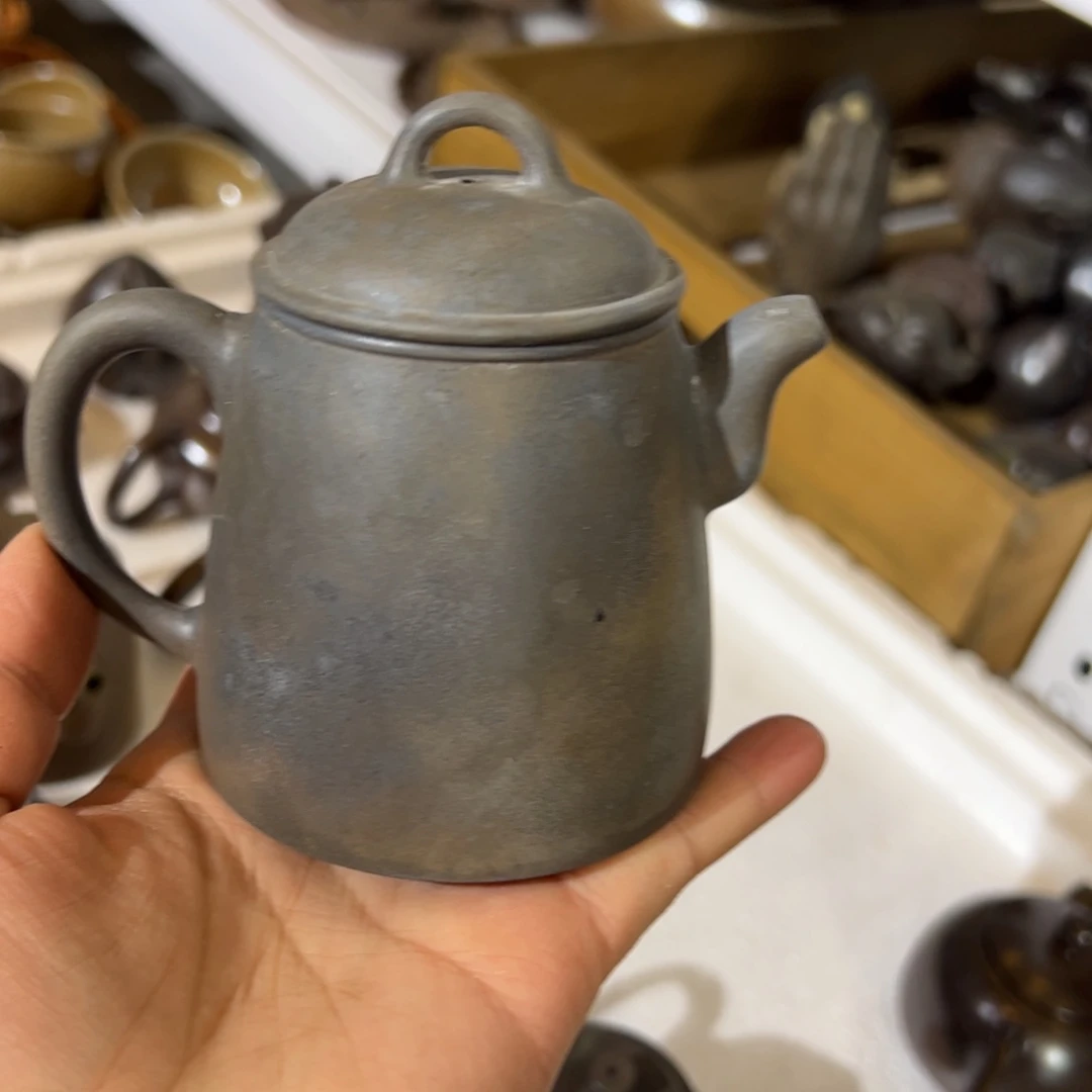贵台龙窑柴烧茶壶A93