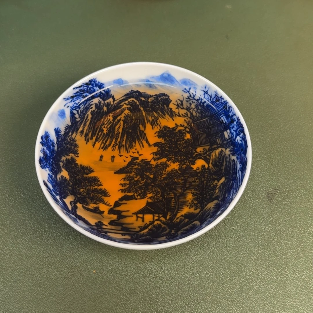 景德镇纯手绘茶具圆圆214