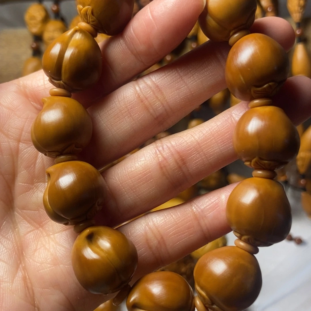 橄榄核手串/手链寿桃