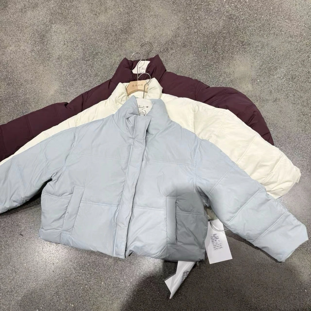 南瓜家纯色羽绒服