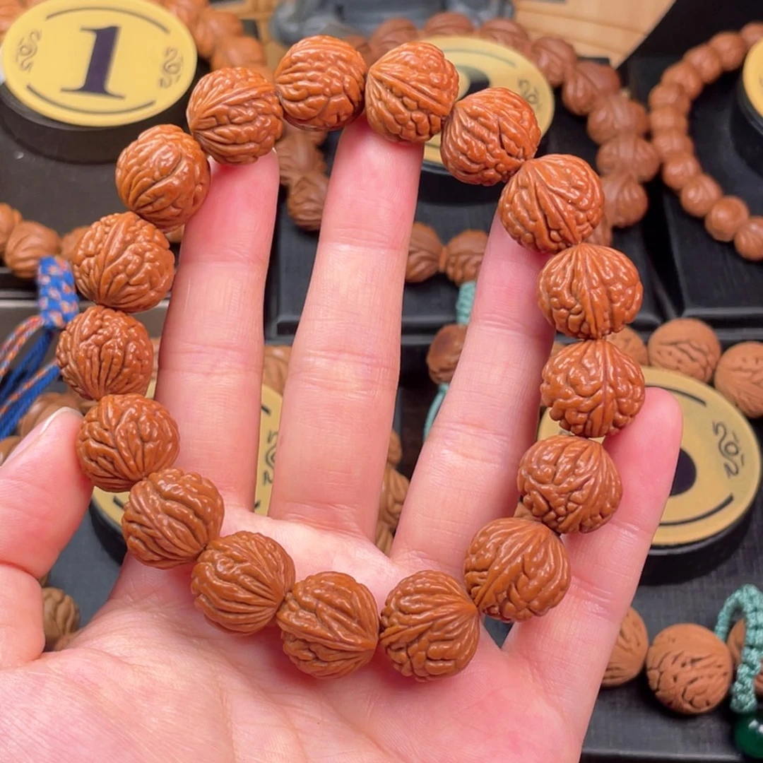 吊坠桃核荔枝纹17