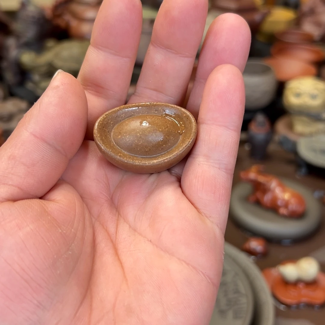 茶宠紫砂紫砂茶宠 微瑕