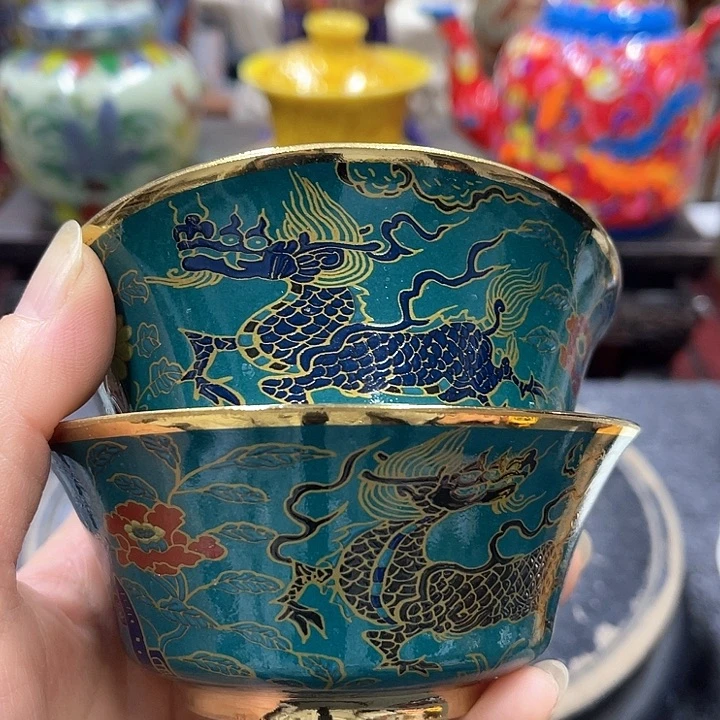 瓷片摆件家居设计风格