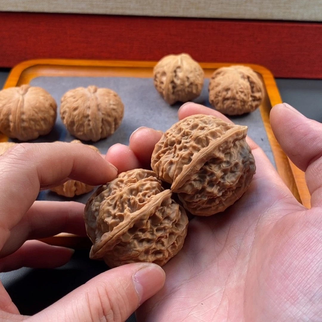 文玩核桃精品对金麒麟全品45