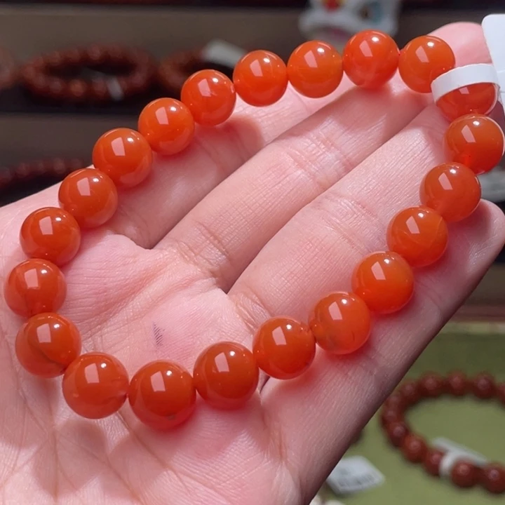 南红玛瑙樱桃红 9+未镶嵌