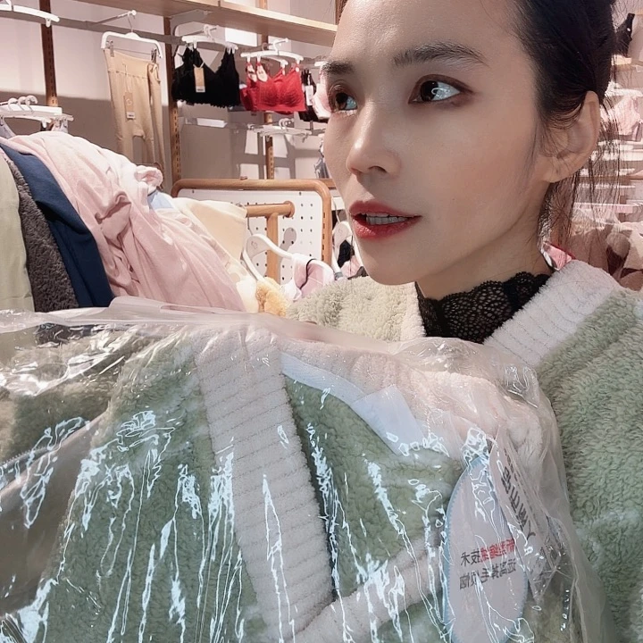 数***房三醋酯纤维199米新款绿L-831