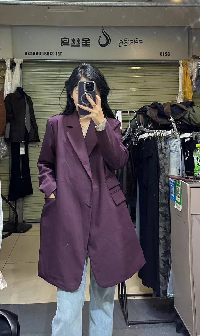 韩版气质西装外套女时尚宽松
