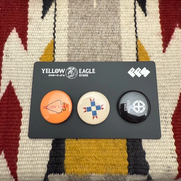 铁胸针 Yellow eagle 纪念徽章（三枚）