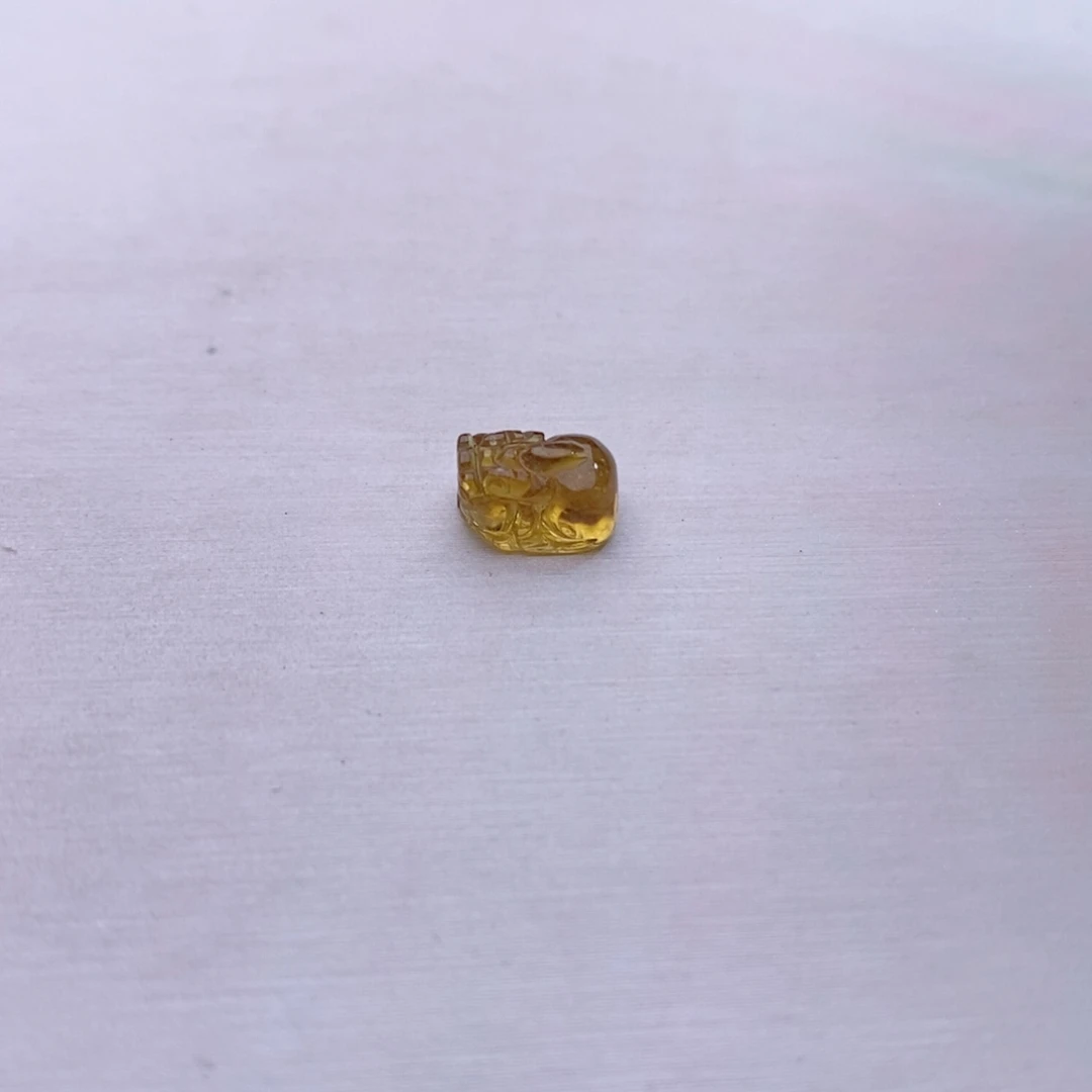 貔貅未镶嵌碧玺碧玺A貔貅