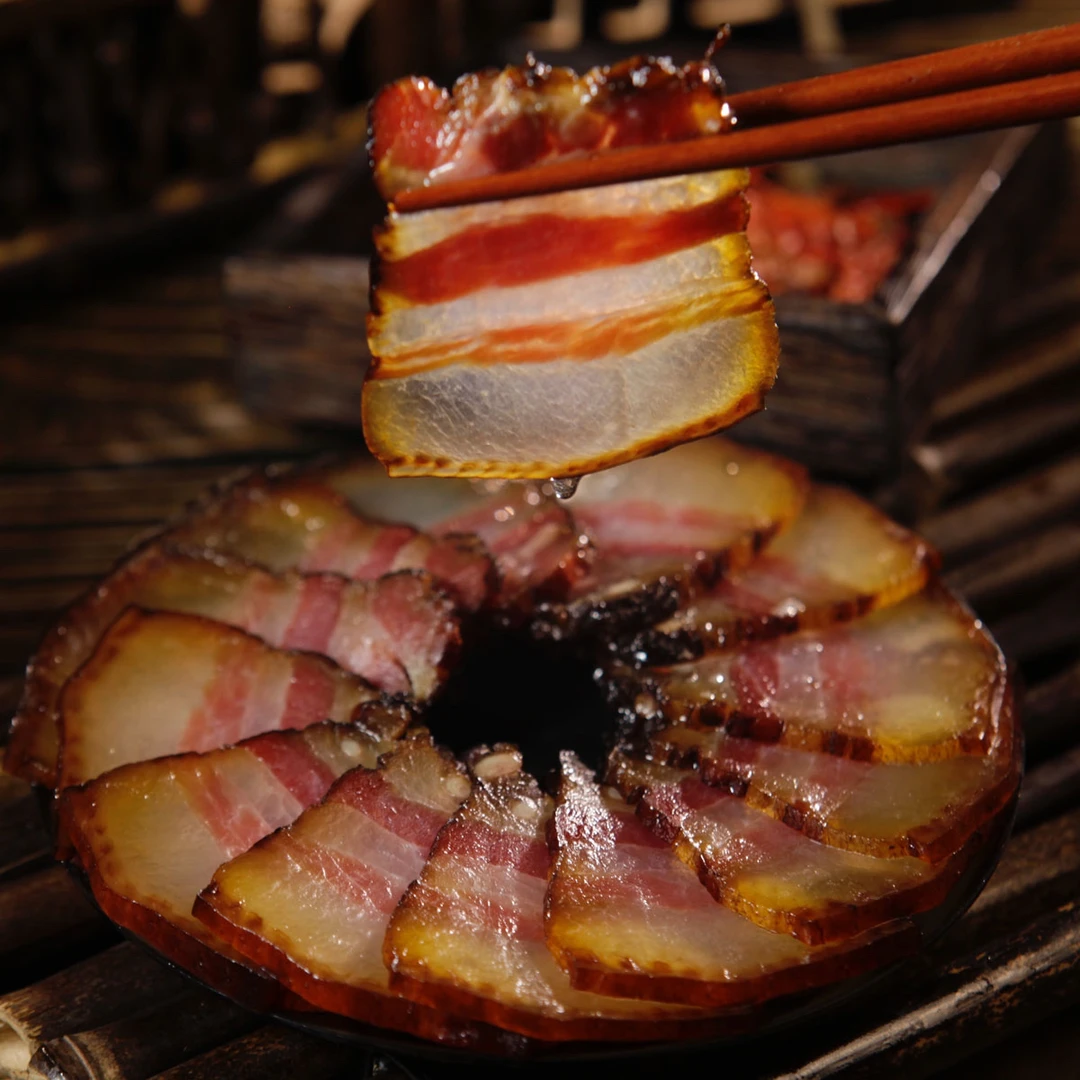 【阿Q村长】江西新余农家特色腊味烟熏腊肉