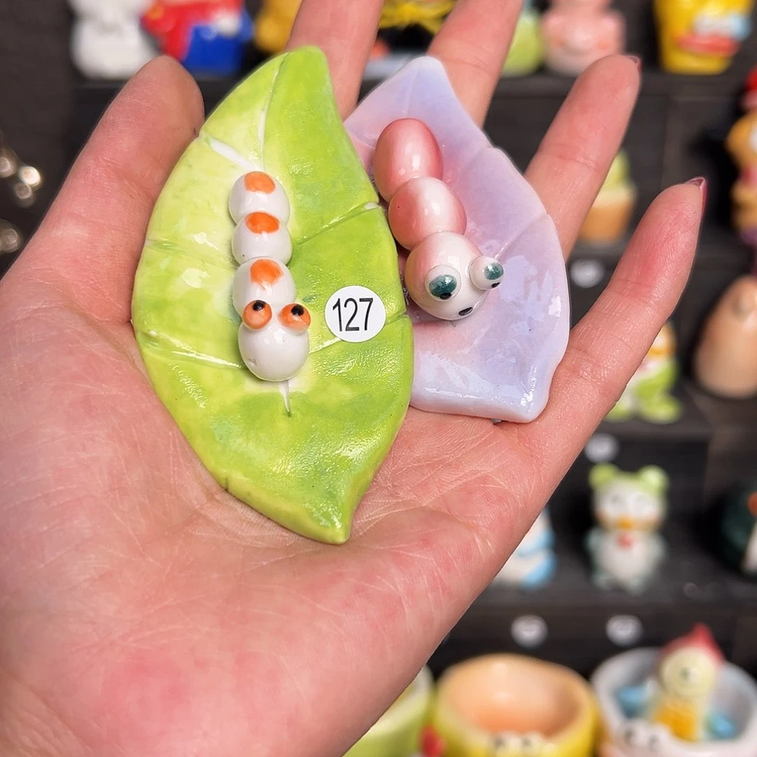 摆件手捏陶瓷，默认微瑕127