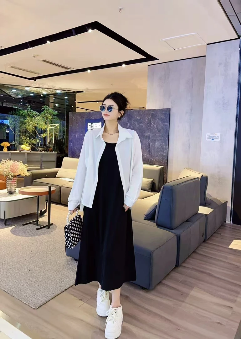 新款大码女装爆版两件套休闲洋气百搭