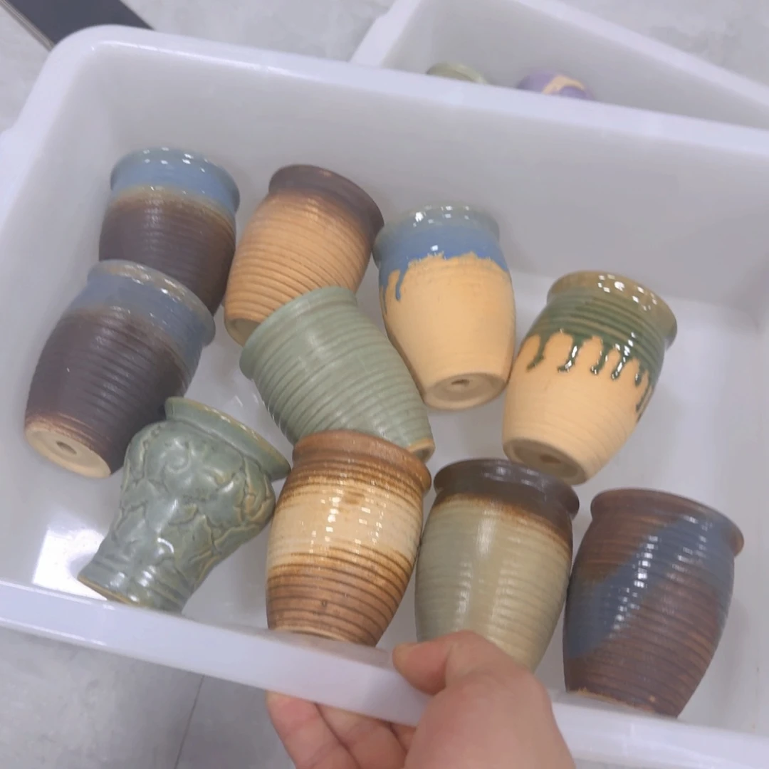 紫砂花盆粗陶盆 呀c