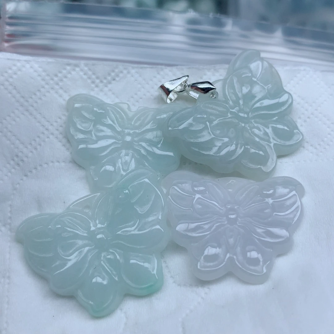 翡翠未镶嵌颈饰珠珠子