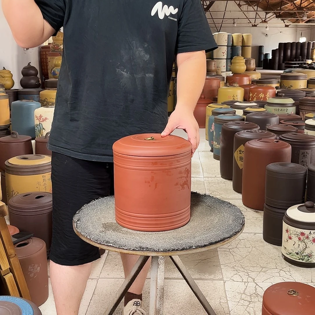 紫砂茶叶罐茶叶罐