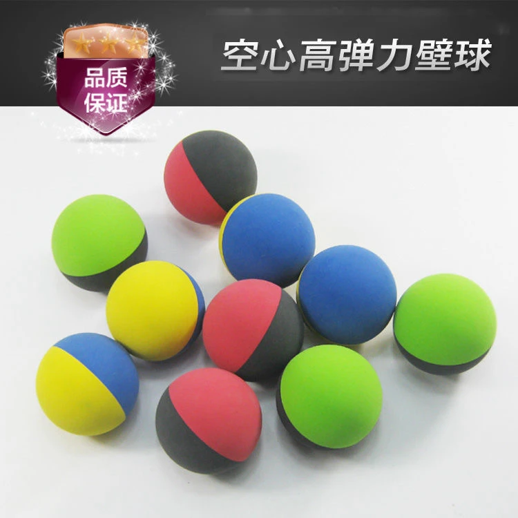 5个空心弹力壁球