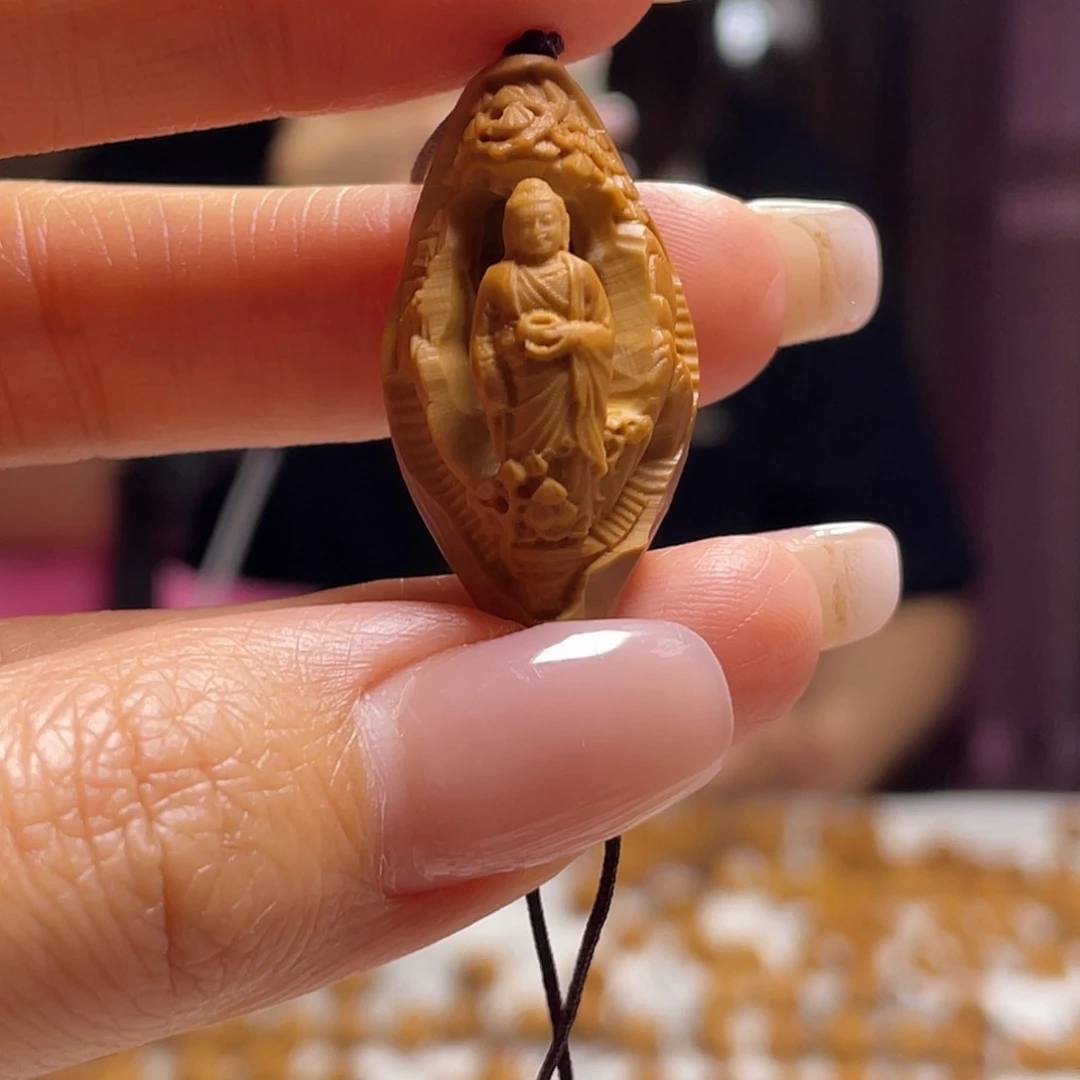 橄榄核吊坠橄榄核