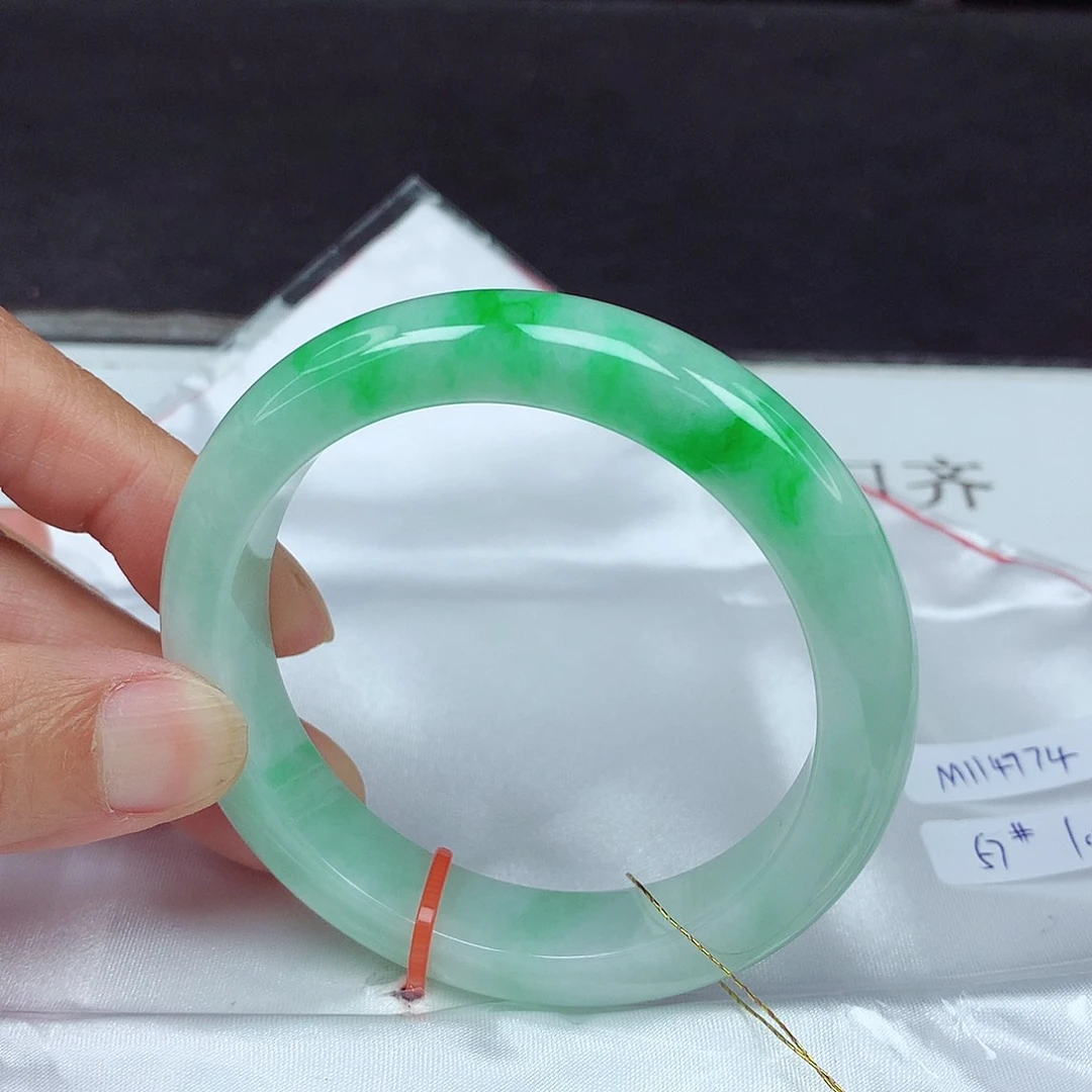 未镶嵌手镯翡翠57圈4774