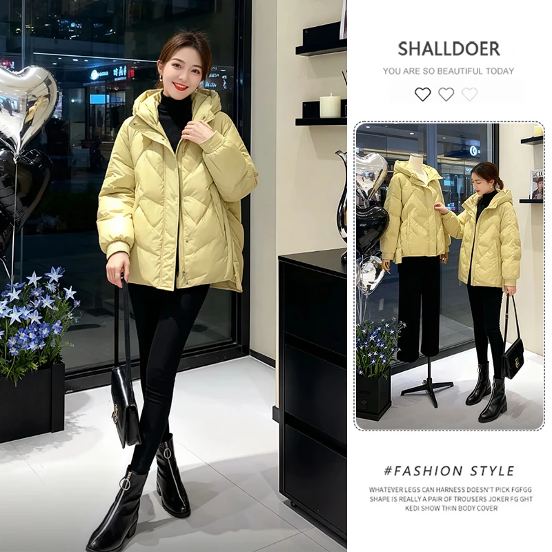 2025冬季新款舒适保暖棉服外套女减龄韩版宽松显瘦设计感小众棉衣