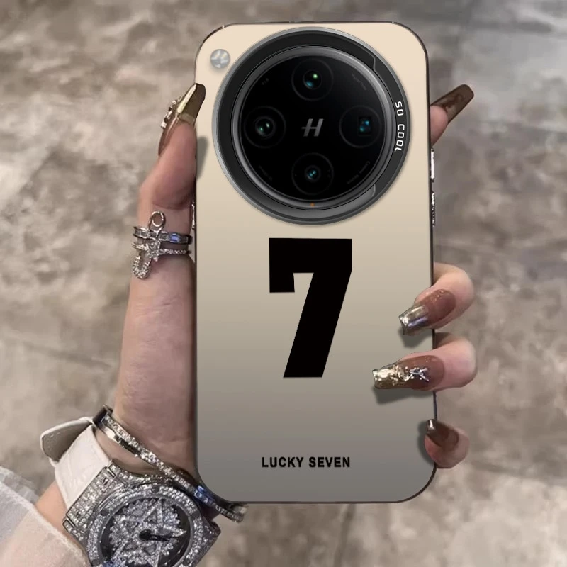 幸运数字7适用OPPOFindX8Pro手机壳创意X8ultra卡通X8s+防摔保护