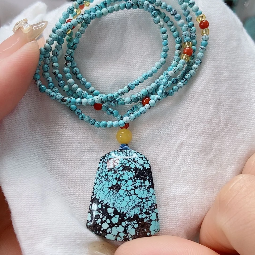 未镶嵌绿松石珠宝奇石