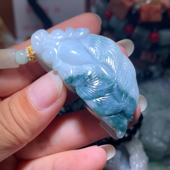 颈饰未镶嵌翡翠保真天然A货翡翠