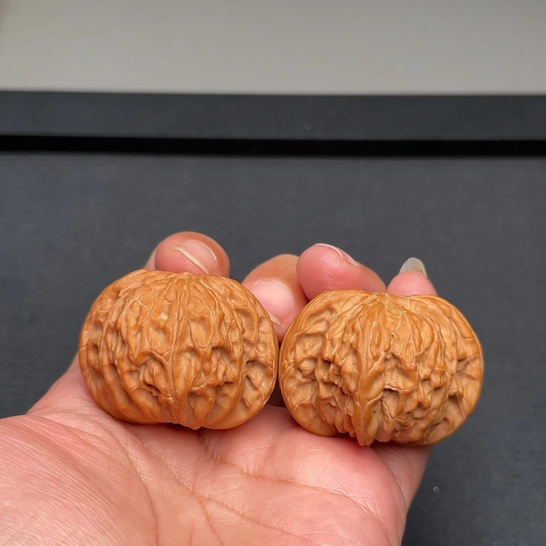 把件猴头核桃41×37头茬精修老树山地磨盘XM3410
