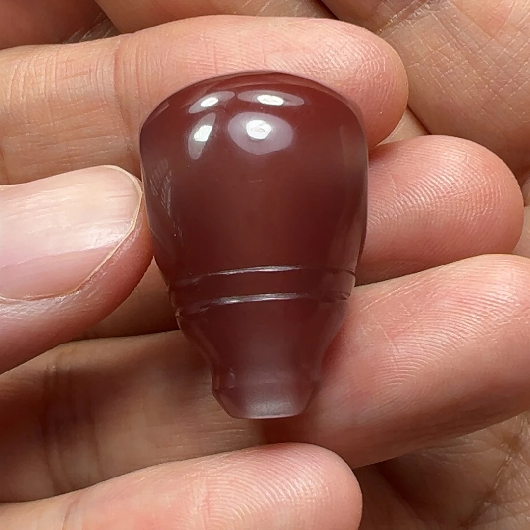 南红玛瑙未镶嵌三通