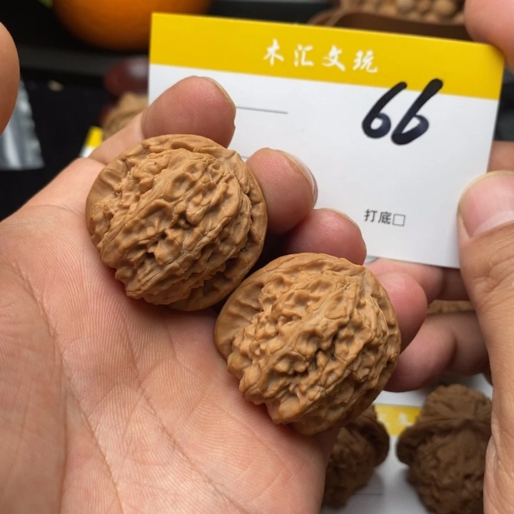 吊坠文玩核桃36全品白狮子66
