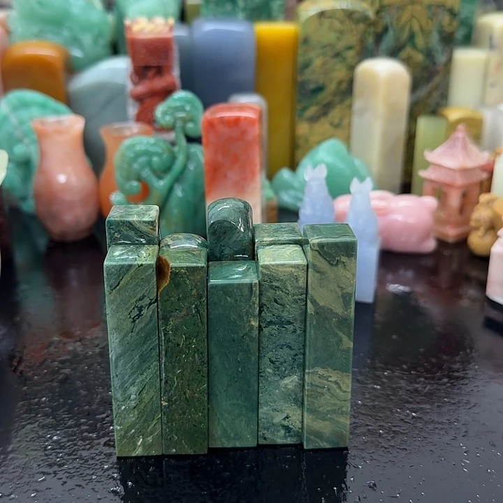 小***6青田石混合各种石