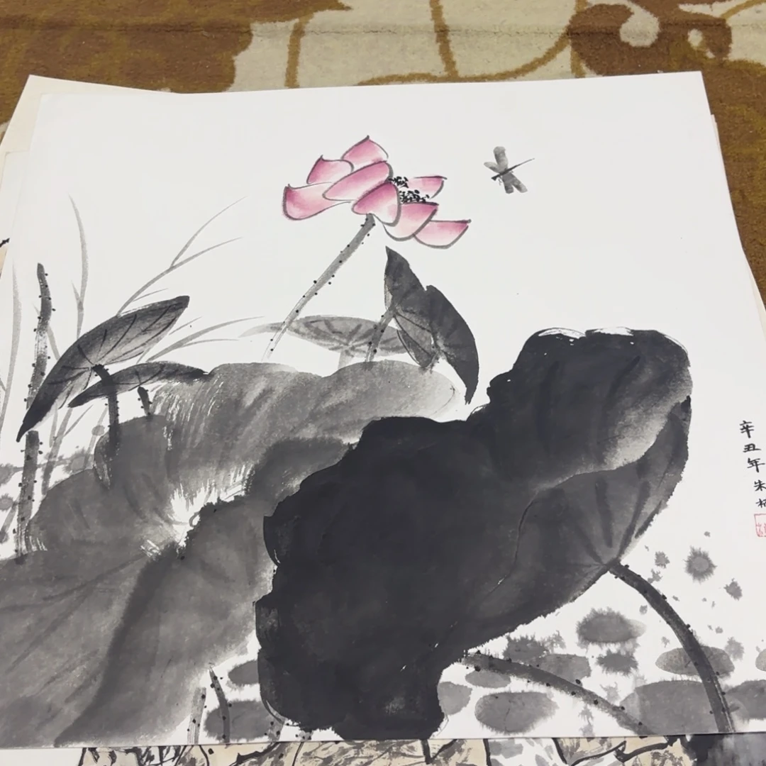 国画68-68卡纸作品艺