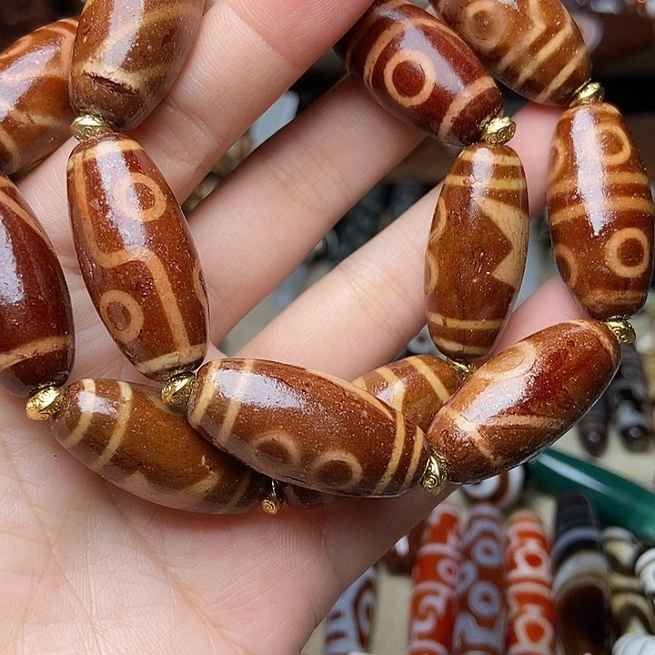 玛瑙/玉髓未镶嵌手链发一条