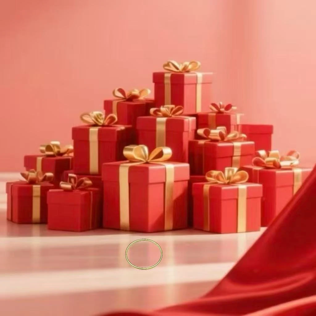 惊喜礼盒原创春节风格轻职风精品挂件k911