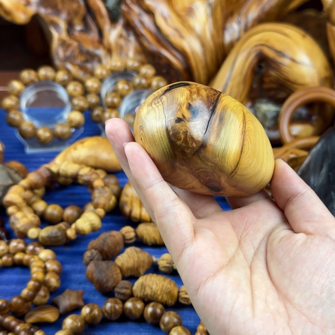 小***栈柏木（崖柏）北太行崖柏陈化碎花空翻手把